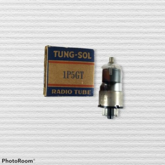 Tung-Sol TV Radio Tube Electronic Vacuum 1P5GT New Original Vintage Boxed Rare - Picture 1 of 5
